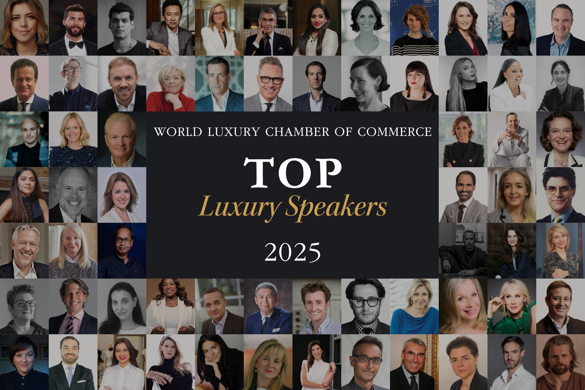 The Power Players of Luxury: WLCC’s Must-See TOP Speakers for 2025