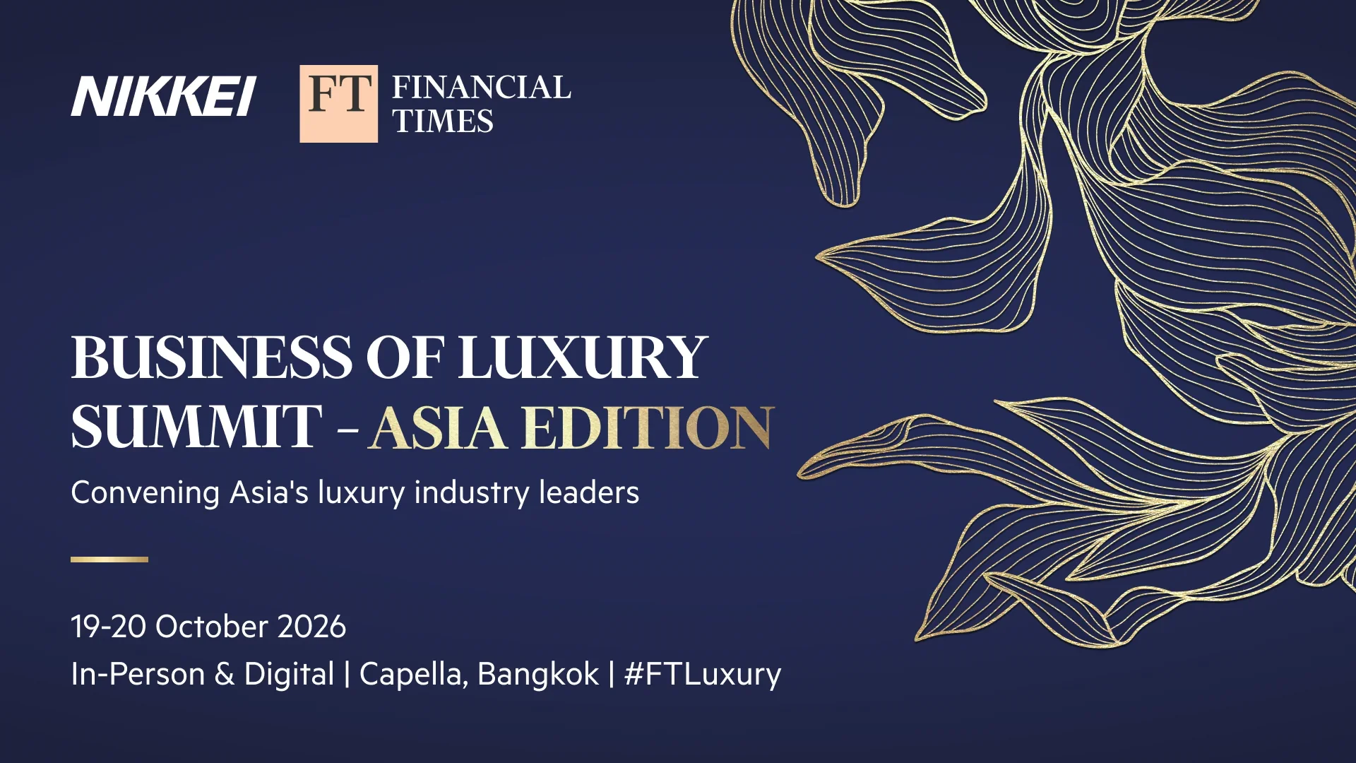 FT Business of Luxury Summit – Asia Edition